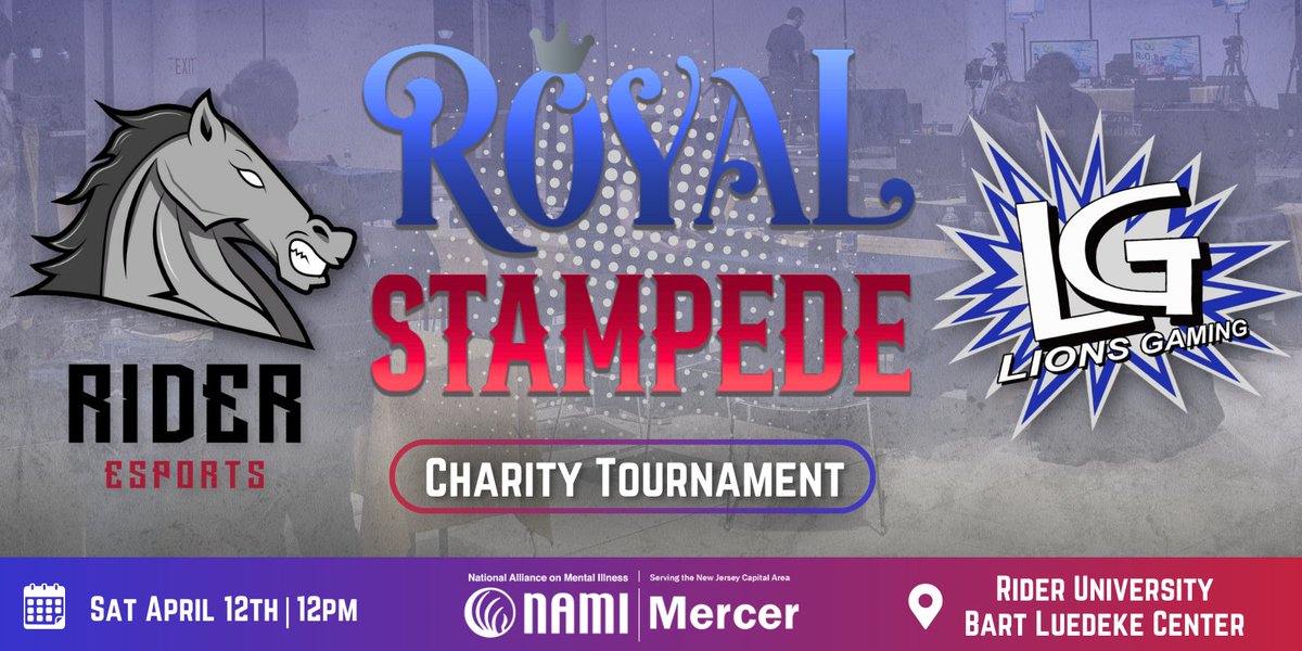 Royal Stampede is happening in JUST TWO DAYS!

Come out and help support <a href="/RiderE_Sports/">Rider Esports</a> 's FIRST charity event!

📅 Apr. 12
🧑‍🤝‍🧑 Doubles starts at 1PM
🥊 Singles starts at 3PM

start.gg/royalstampede
