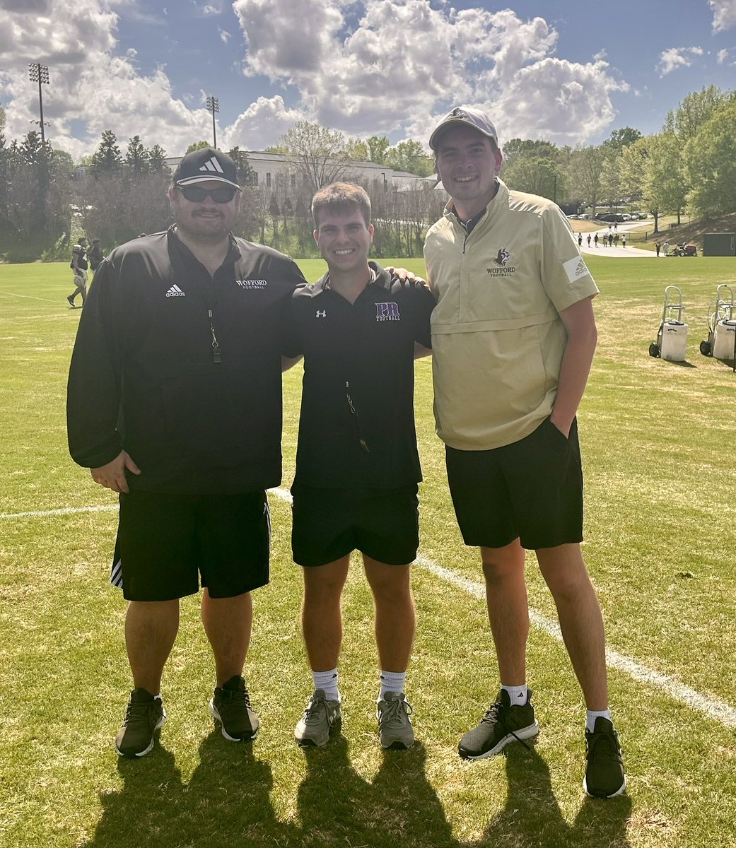 Ryan Ladimir 4.5 ⭐️ (@ladimirryan) on Twitter photo Had a great time at Wofford Junior Day. Thanks for taking the time to talk- good luck on the season <a href="/JacobPoag/">Jacob Poag</a> <a href="/CoachRoyston/">Dustin Royston</a> <a href="/DanOrnerKicking/">DanOrnerKicking</a> <a href="/PorterRidgeFB/">Porter Ridge Football</a> Had a great time at Wofford Junior Day. Thanks for taking the time to talk- good luck on the season <a href="/JacobPoag/">Jacob Poag</a> <a href="/CoachRoyston/">Dustin Royston</a> <a href="/DanOrnerKicking/">DanOrnerKicking</a> <a href="/PorterRidgeFB/">Porter Ridge Football</a>