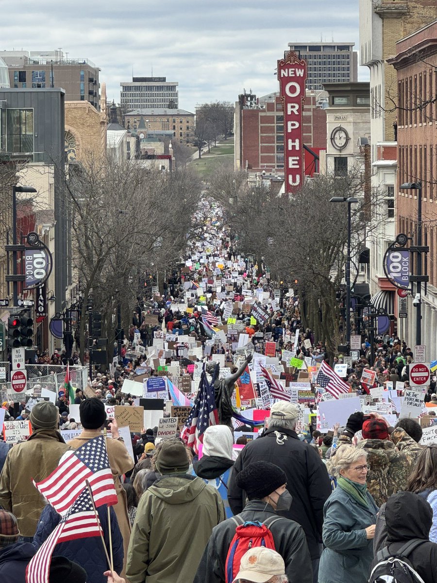 Hands Off Madison Wisconsin! Hands off our democracy! #HandsOff