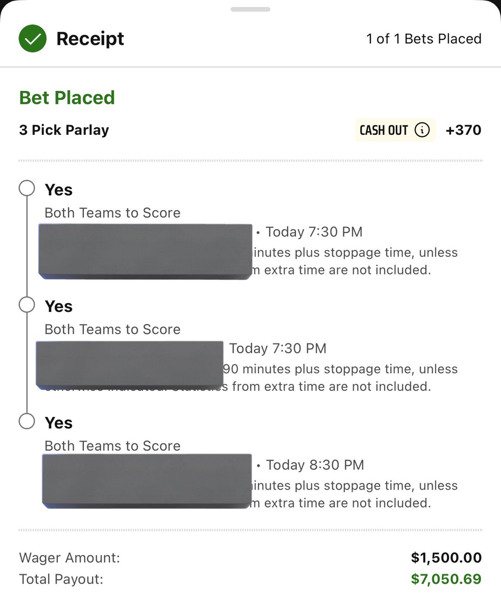 ProfitVIPs's tweet image. 23 people who RT will unlock this MLS $7k BTTS ticket 🎁