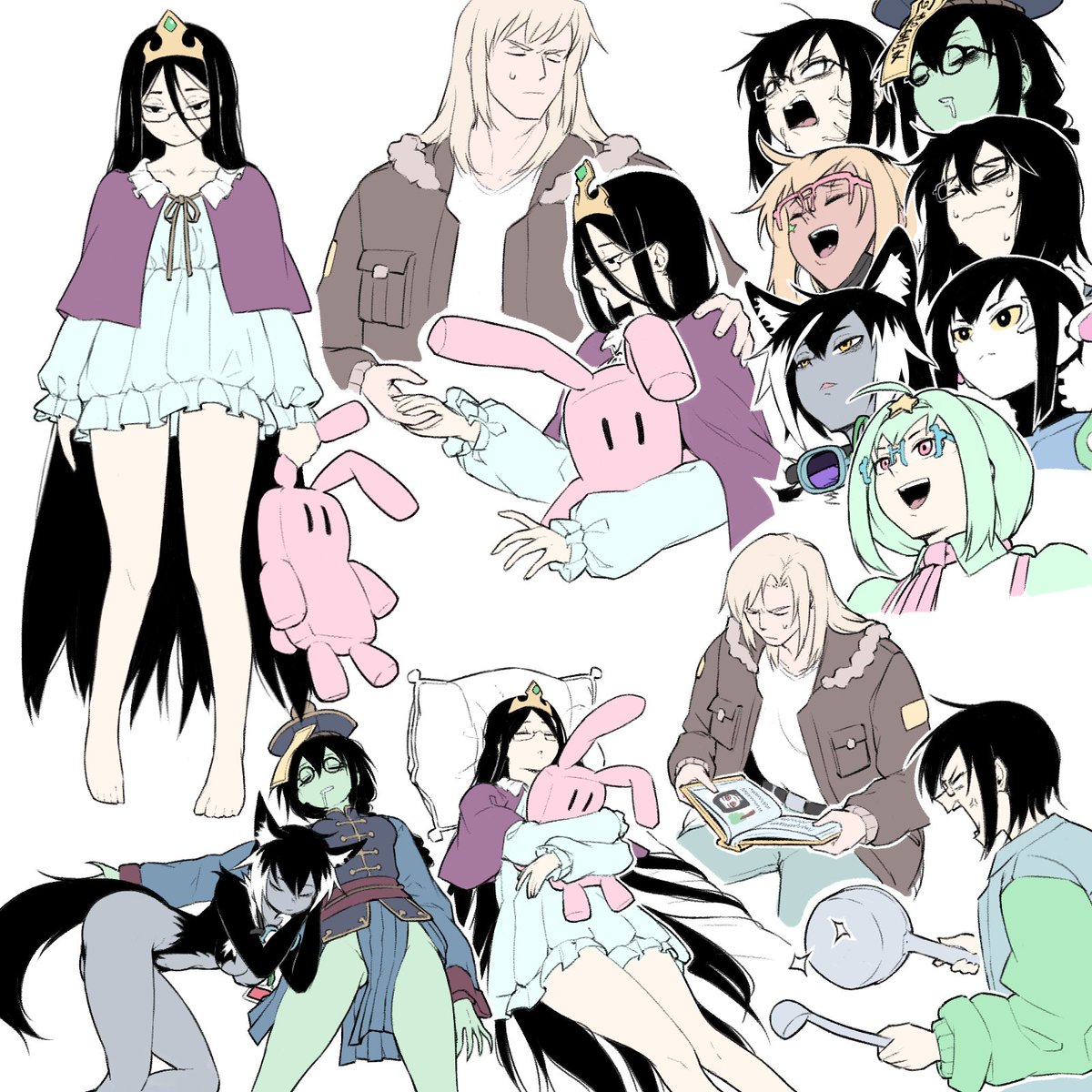 Sleepy Princess Aurora might've mistook Adrian as the promised prince charming who could cure her hypersomnia, but does that make Aurora a REAL princess? Think about it.