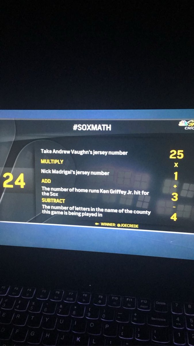 JoeCrede's tweet photo. Just got this 4 years ago today memory on snap and man do I miss #soxmath and the Sox actually being relevant 😔 https://t.co/G1ckzlUy5D