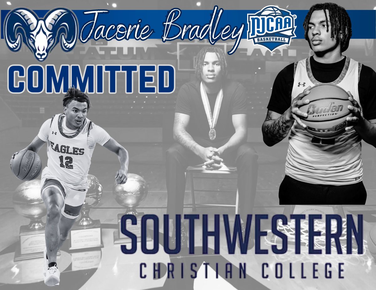 JaCorie Bradley (@jacorie_bradley) on Twitter photo I would like to Thank All the college coaches that took the time to recruit me! It had been a long process talking with my Family and My Coaches. But with all being said I Have Committed to <a href="/SWCCRAMSMBB/">Southwestern Christian College Men’s Basketball</a> ! #AGTG <a href="/JaymeBradley03/">Jayme Bradley</a> <a href="/briankcrawford5/">Brian Crawford M.Ed.</a> <a href="/JGrantSports/">James Grant</a> <a href="/BrandonOSports/">Brandon Ogden</a> I would like to Thank All the college coaches that took the time to recruit me! It had been a long process talking with my Family and My Coaches. But with all being said I Have Committed to <a href="/SWCCRAMSMBB/">Southwestern Christian College Men’s Basketball</a> ! #AGTG <a href="/JaymeBradley03/">Jayme Bradley</a> <a href="/briankcrawford5/">Brian Crawford M.Ed.</a> <a href="/JGrantSports/">James Grant</a> <a href="/BrandonOSports/">Brandon Ogden</a>