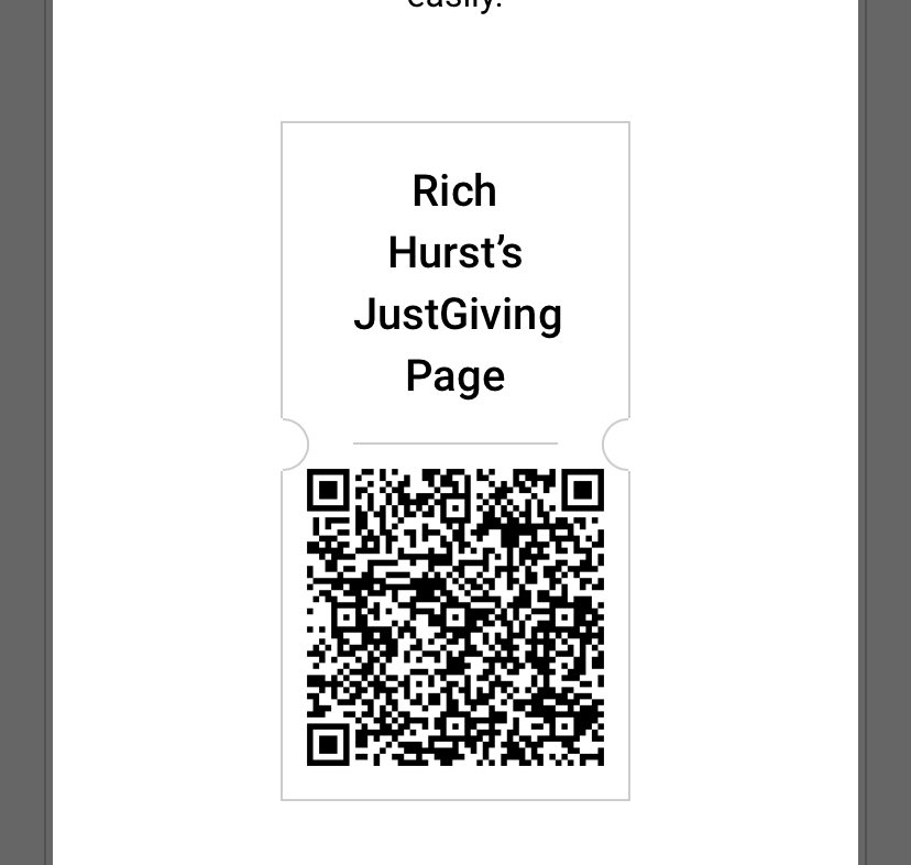 Hursty (@fmhursty) on Twitter photo After seeing former Albion player Paul Marden giving out QR codes to get sponsorship for our upcoming Baggies Bike Ride at the game today…had to step up!
Help me raise funds for the incredible <a href="/WBAFoundation/">The Albion Foundation</a> when we ride from <a href="/WatfordFC/">Watford Football Club</a> to <a href="/WBA/">West Bromwich Albion</a> on Thursday 🚴👍 After seeing former Albion player Paul Marden giving out QR codes to get sponsorship for our upcoming Baggies Bike Ride at the game today…had to step up!
Help me raise funds for the incredible <a href="/WBAFoundation/">The Albion Foundation</a> when we ride from <a href="/WatfordFC/">Watford Football Club</a> to <a href="/WBA/">West Bromwich Albion</a> on Thursday 🚴👍