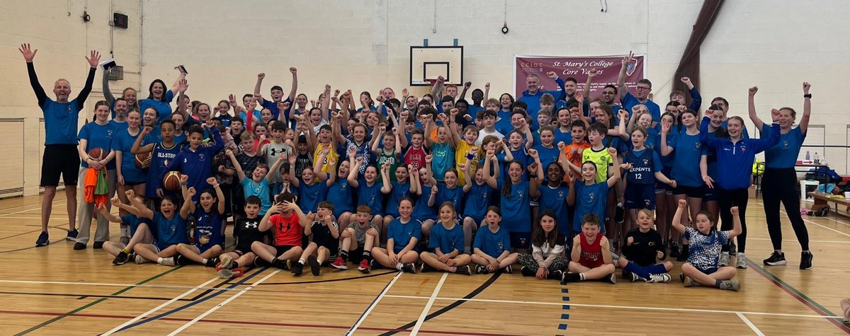 ColmKennyGreen's tweet image. Great end to #NaasSerpents 30th Anniversary celebrations @StMarysCollege. Well done to all coaches, referees, committee, parents & players🐍. The club has grown to 300+ members. There's no shortage of enthusiasm alas all 🏀 teams struggle for gyms & court time @NaasBall @KfmSport