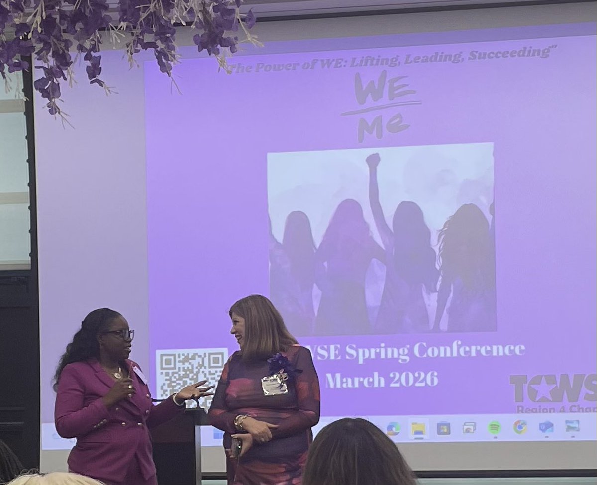 #Stantecproud to represent and attend <a href="/R4TCWSE/">TCWSE Region 4</a> Spring Conference 2025 this morning. <a href="/NPoenitzsch/">Nicole Poenitzsch</a> emphasized embracing change and <a href="/JeniNeatherlin/">Jeni Neatherlin</a> empowered the audience with #boldness Thank you to <a href="/PaulaPatterson/">Dr. Paula Patterson</a> and <a href="/m_salazarzamora/">Dr. Martha SalazarZamora</a> for this opportunity to support women