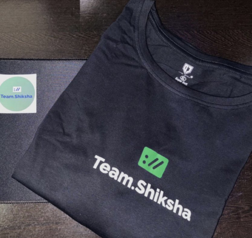 Sunny R Gupta (@sunnykgupta) on Twitter photo Giving away a few <a href="/TeamShiksha/">Team.Shiksha</a> t-shirts this weekend.
Steps:
1. 🔂repost this post.
2. Reply below with the T-Shirt size, and tag 2 friends who may benefit from the free learning platform (DSA, Javascript, GoLang, Data Engineering, Guide to growth in software).
3. I will DM the Giving away a few <a href="/TeamShiksha/">Team.Shiksha</a> t-shirts this weekend.
Steps:
1. 🔂repost this post.
2. Reply below with the T-Shirt size, and tag 2 friends who may benefit from the free learning platform (DSA, Javascript, GoLang, Data Engineering, Guide to growth in software).
3. I will DM the