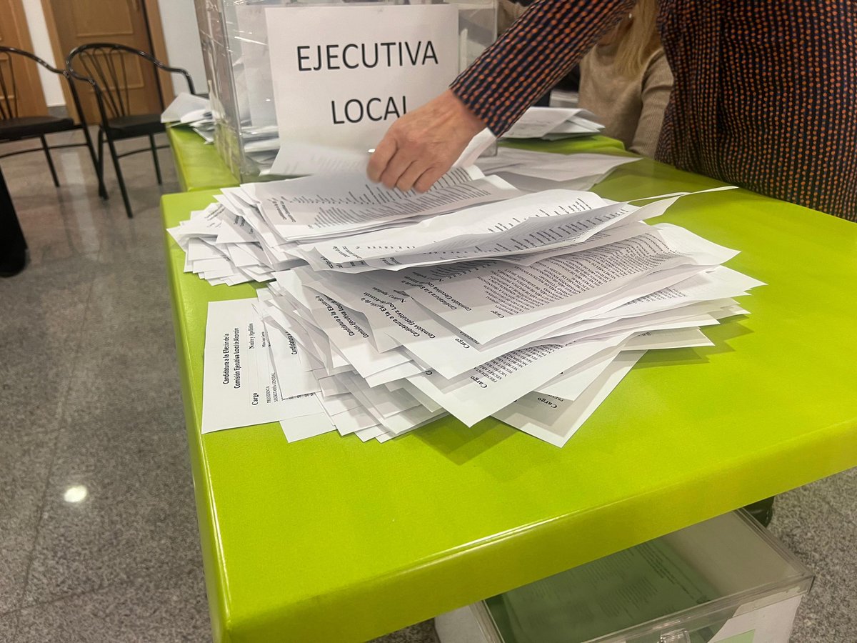 PSOE Alcorcón ♥️🏳️🌈 (@psoealcorcon) on Twitter photo 🔴Las afiliadas y afiliados del <a href="/psoealcorcon/">PSOE Alcorcón ♥️🏳️🌈</a>, con un 93,7% de apoyos, hemos elegido nueva comisión ejecutiva local que afrontará los retos presentes y futuros de nuestra ciudad.
🌹<a href="/natadeandres/">Natalia de Andres</a> Secrª General
🌹<a href="/CandeTesta/">Candelaria Testa</a> Vice Secrª General
🌹<a href="/magonzalezgar/">Miguel Angel/♥🏳️🌈</a> Secrº Organización 🔴Las afiliadas y afiliados del <a href="/psoealcorcon/">PSOE Alcorcón ♥️🏳️🌈</a>, con un 93,7% de apoyos, hemos elegido nueva comisión ejecutiva local que afrontará los retos presentes y futuros de nuestra ciudad.
🌹<a href="/natadeandres/">Natalia de Andres</a> Secrª General
🌹<a href="/CandeTesta/">Candelaria Testa</a> Vice Secrª General
🌹<a href="/magonzalezgar/">Miguel Angel/♥🏳️🌈</a> Secrº Organización
