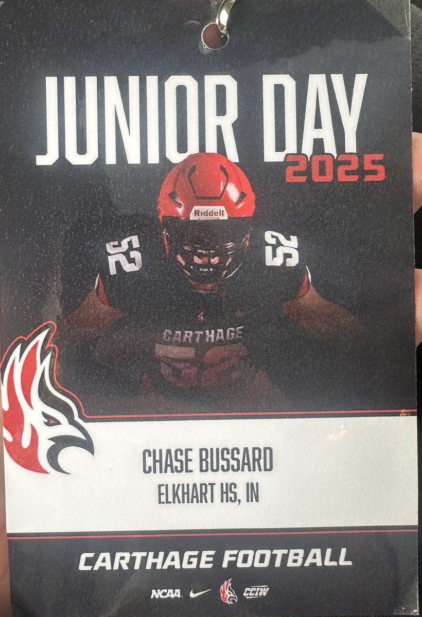 chase_bussard's tweet image. I had an absolutely great time today at Carthage College for the Junior Day. I loved learning more about the great program. I can’t wait to be back on campus. @Firebirds_FB @CoachPopino @ACWEB33 @Coachdavis3090 @coachjonesa @CoachCurry213