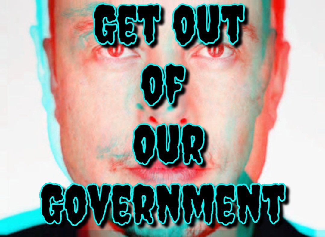 PrincessBravato's tweet photo. #ShutdownDOGE
#HandsOff
#HandsOff2025 https://t.co/LtJ8jAg8iY
