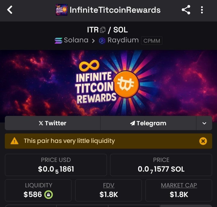 wm_web3's tweet image. POV: You’re holding $ITR and $titcoin starts dripping into your wallet every 5 mins…

Milky tities everywhere.
Community? Built different 🚀.
Cap? Still baby — just like the rewards 🚀

7dtsQeiYeEXNDjk1fBxBfcMPEZ3QbfMpsLad1jxqyJj

Don’t buy later and cry in silence.