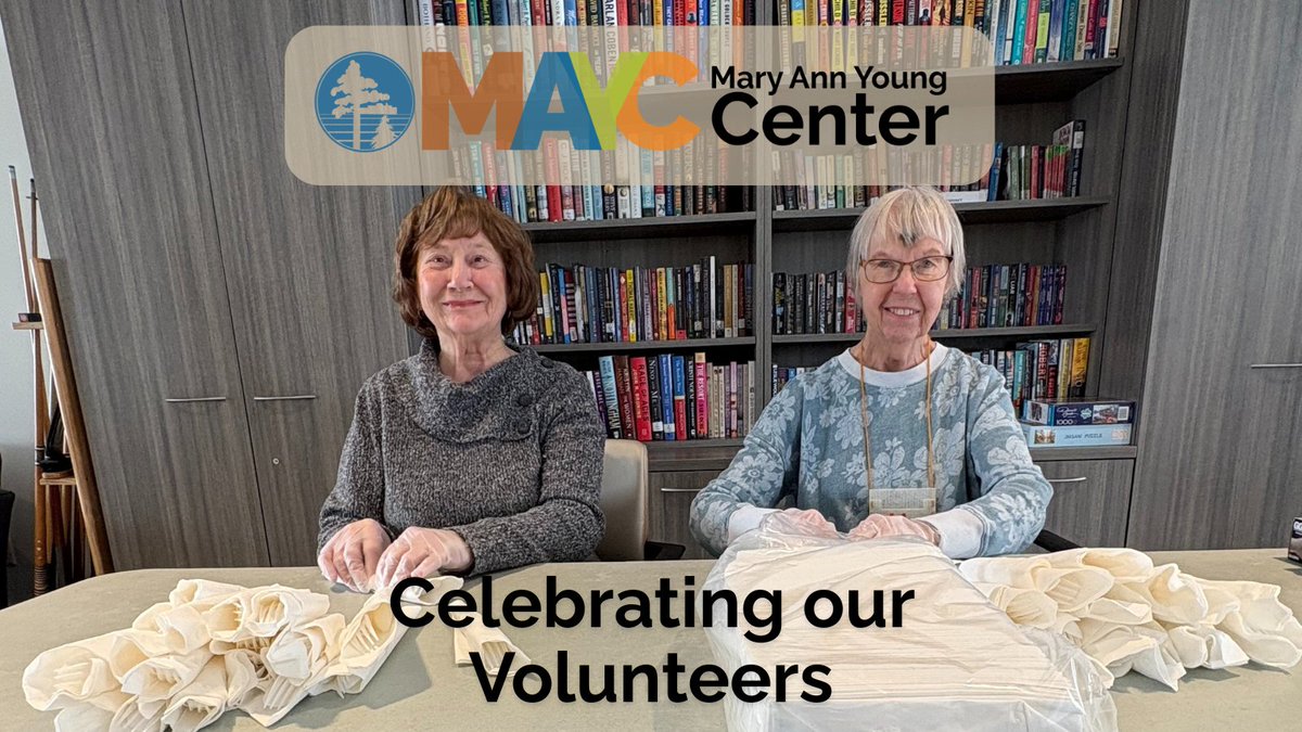 Celebrating MAYC Volunteers!
National Volunteer Week is a time to recognize those who generously give their time and talents to make a difference.
The Mary Ann Young Center is celebrating its dedicated volunteers w/ 2 special events.
4/16 &amp; 4/24.
Details: bit.ly/3R23xxU