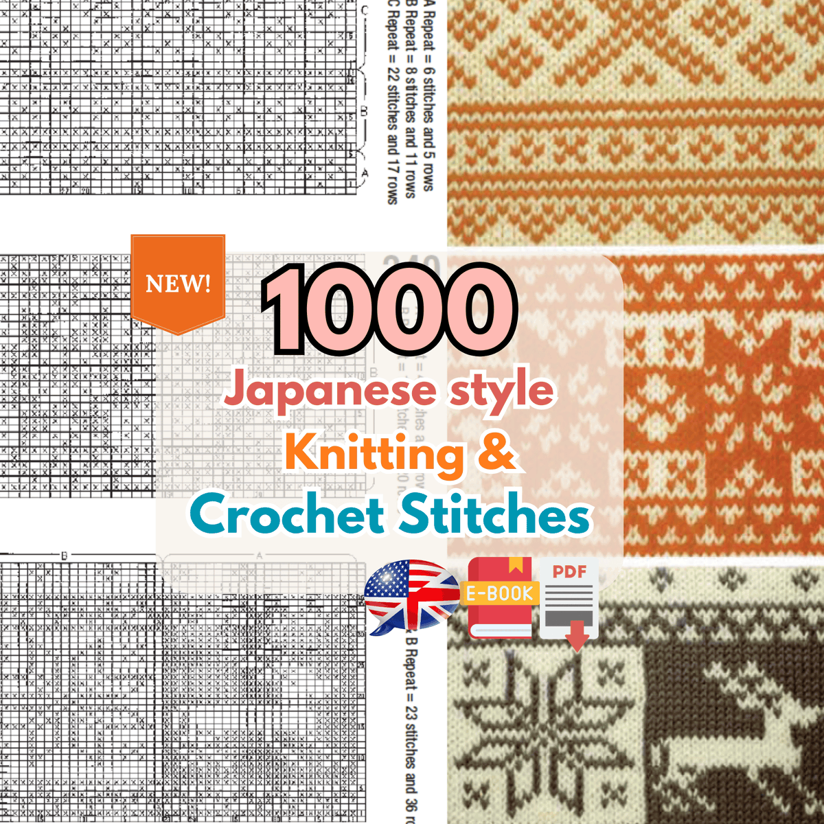 Crochet_DIY_24's tweet photo. Knitting and Crochet 1000 Stitches PDF | Basic Advanced Stitch Patterns eBook
https://t.co/iGKBo22nE8
Discover the ultimate collection of Japanese knitting and crochet stitches! https://t.co/mbrcZZCWw5