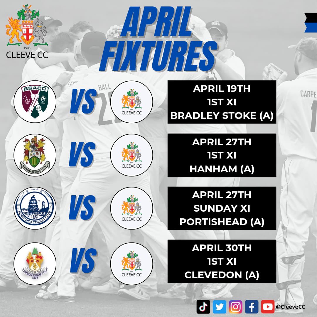 Senior pre-season fixtures locked in 🏏