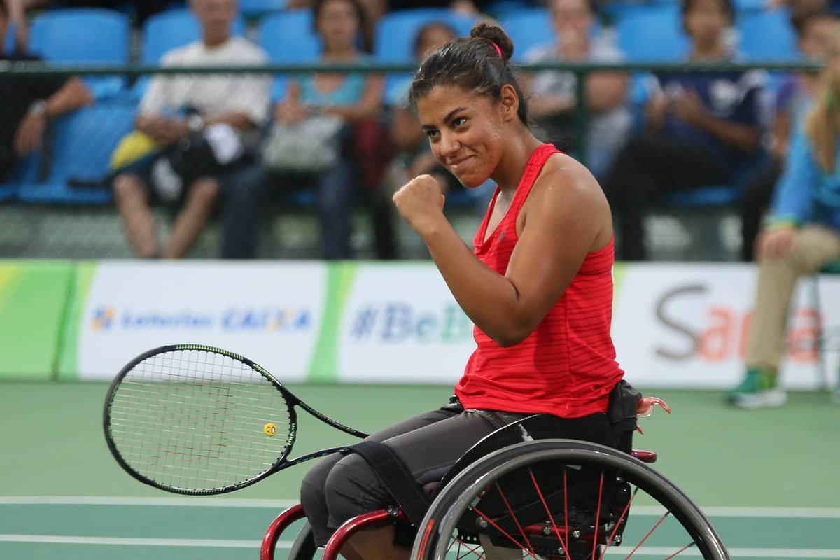 Buenas noches apoyantes en #Chile! The Chilean Wheelchair #Tennis Open Copa is taking place April 10th-13th at the Estadio Banco de Chile in #Santiago. Come cheer on your tennis players.
Photo athlete: Macarena Cabrillana, first Chilean tennis player to compete in a Grand Slam.
