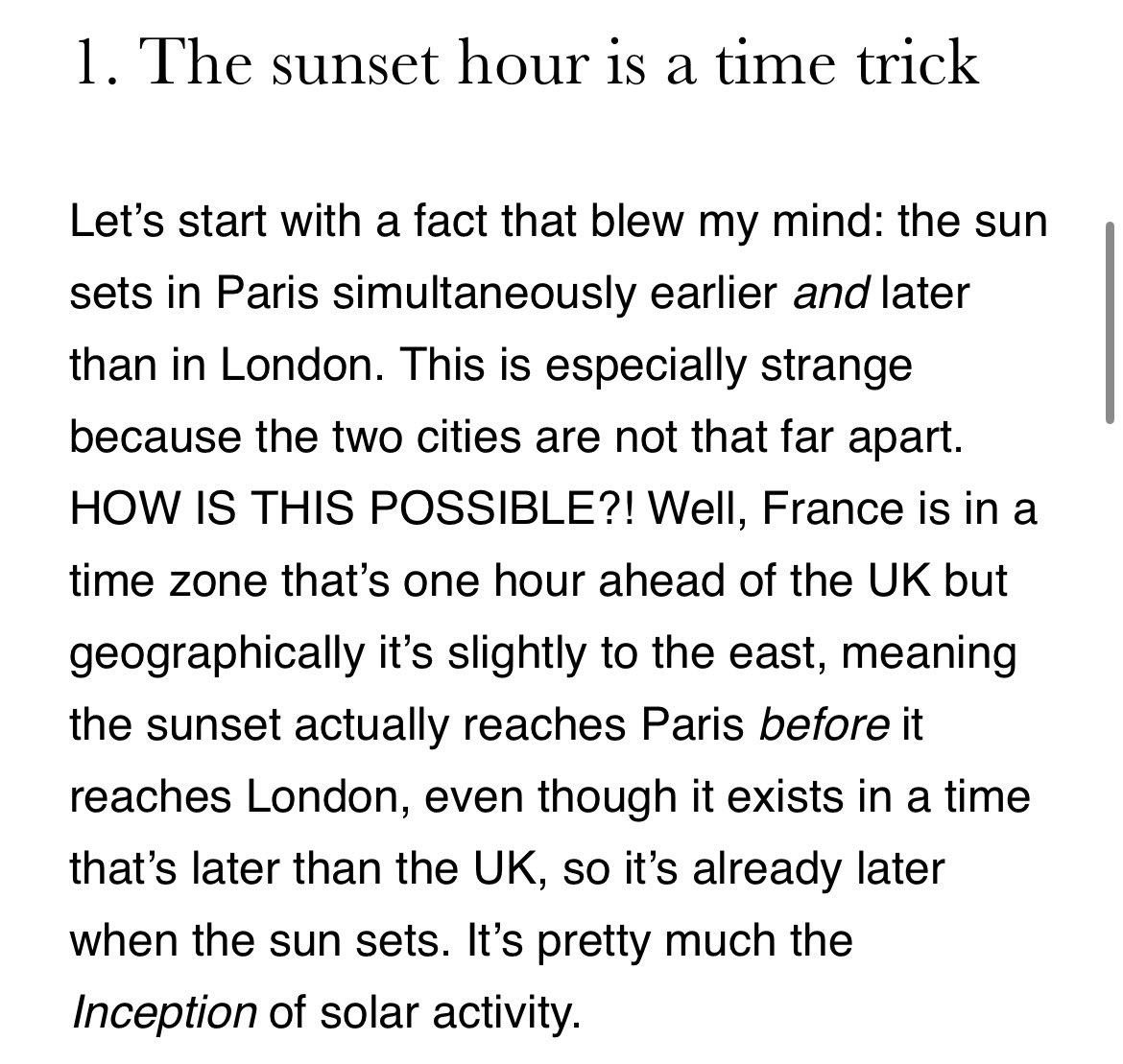 Geography reading on a Saturday night… this is mind blowing 🤯