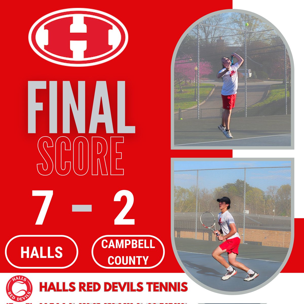 Boys with a victory over a really good Campbell Co squad. Proud of these guys!