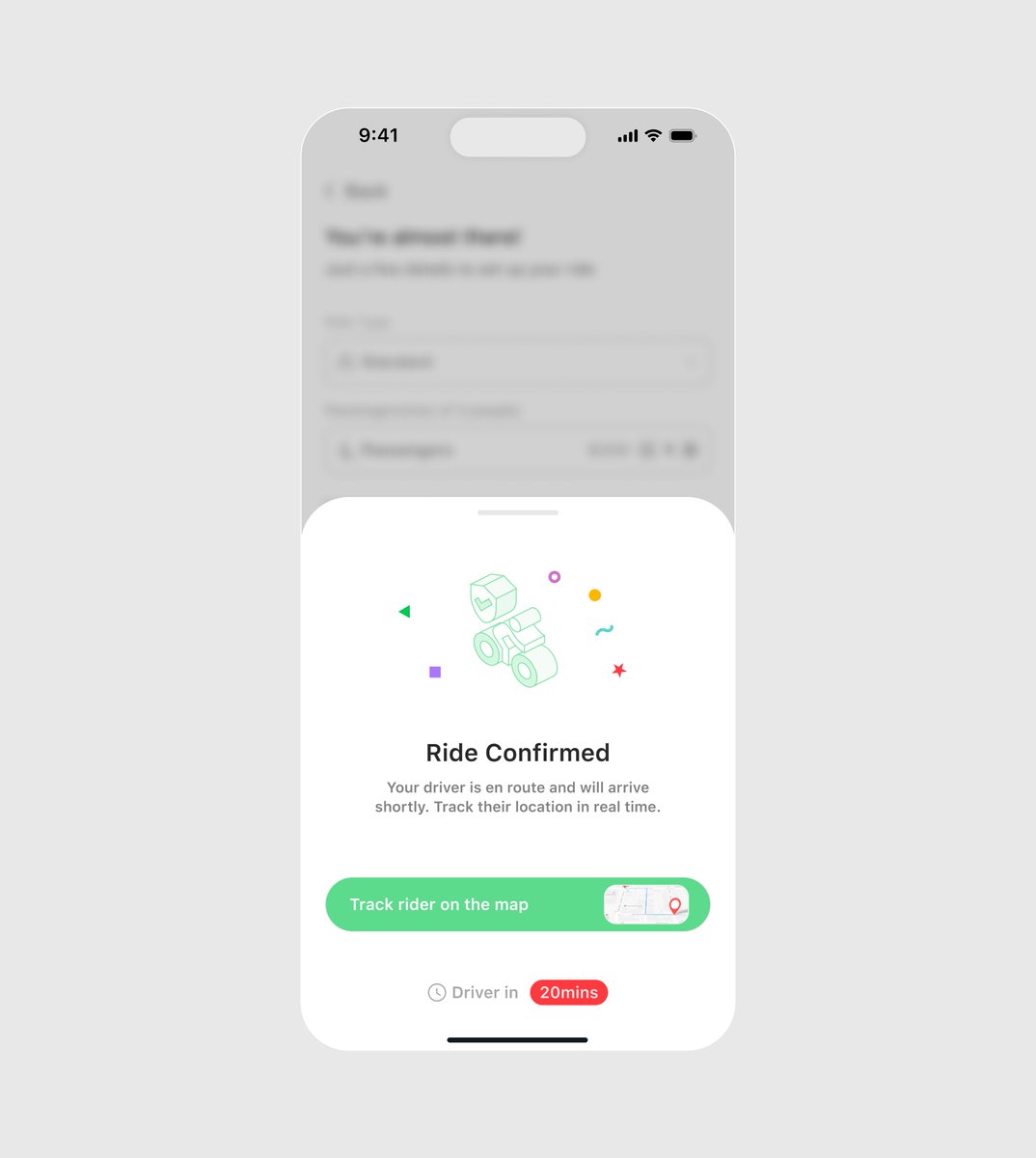 Yisrael_O's tweet image. Bottom sheet design for a logistics app 

Inspired by @leyeConnect