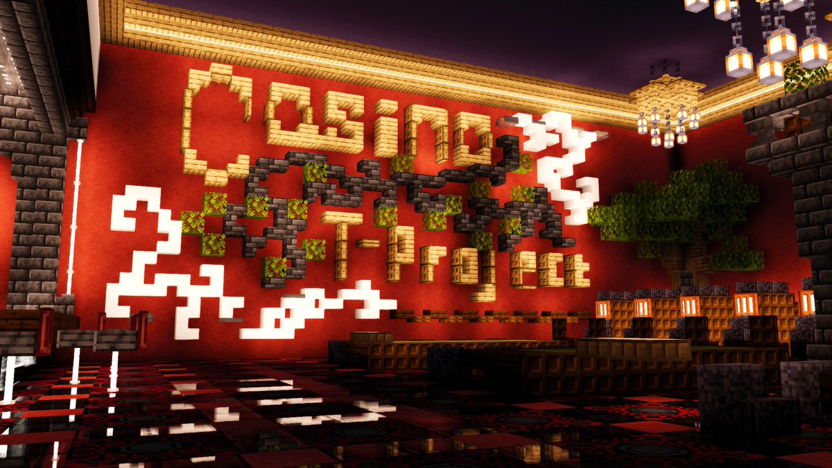T_project_group's tweet photo. ステラフィルワールドはカジノでも遊べちゃうらしい…
#TProject
#Minecraft https://t.co/ue6uEOeEir