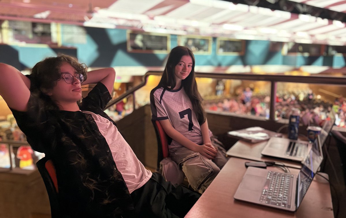 Sarah Hurley <a href="/colaiste/">Coláiste Chiaráin</a> TY student ran the show solo for today’s performance and for tonight’s performance of <a href="/LimerickMusical/">Limerick Musical Soc</a> Charlie and the Chocolate Factory She will be joined by fellow Ty Student Miles Bueno.

Good luck tonight both of you . <a href="/ETBIreland/">ETBI</a> 
<a href="/SHurleyContent/">Sarah Hurley</a>