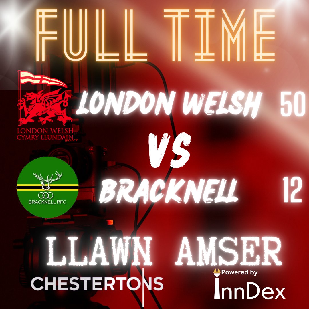 LondonWelshRFC's tweet photo. FULL TIME

22 BONUS POINTS THIS SEASON AND ANOTHER WIN

NATIONALS LEAGUES HERE WE COME....

WE ARE BACK

#COYW https://t.co/Iz80oUzqru