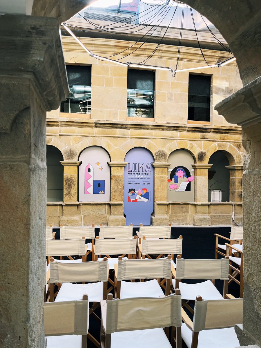 Zure zain gaude Santa Teresa komentuan, zatoz gaurko saioetara 😉

Te esperamos en el convento de Santa Teresa. ¡No te pierdas todo lo que tenemos preparado para hoy!

#lumafestibala2025