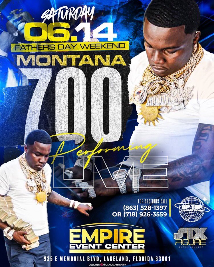 ChickLW's tweet photo. SATURDAY JUNE 14th…..FATHERS DAY WEEKEND!! MONTANA 700 PERFORMING LIVE AT EMPIRE https://t.co/x9Oyz1AprR