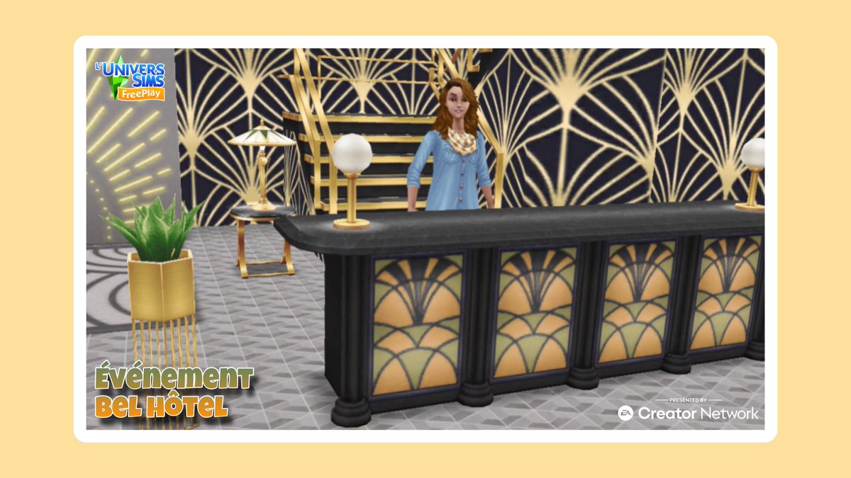 LuniverSims's tweet photo. #SpringToLifeUpdate 
Retour de l'évènement «Bel Hôtel» - 10 jours à partir du 7 avril
➡️ https://t.co/STP1p1eZ2p

#TheSimsFreeplay #Sims #SimsFreeplay #TheSims #LesSims #LosSims #TheSimsJogueGratis #심즈프리플레이 #シムズフリープレイ #Симс #ซิมส์ #模拟人生畅玩版 https://t.co/M4W3saKj05