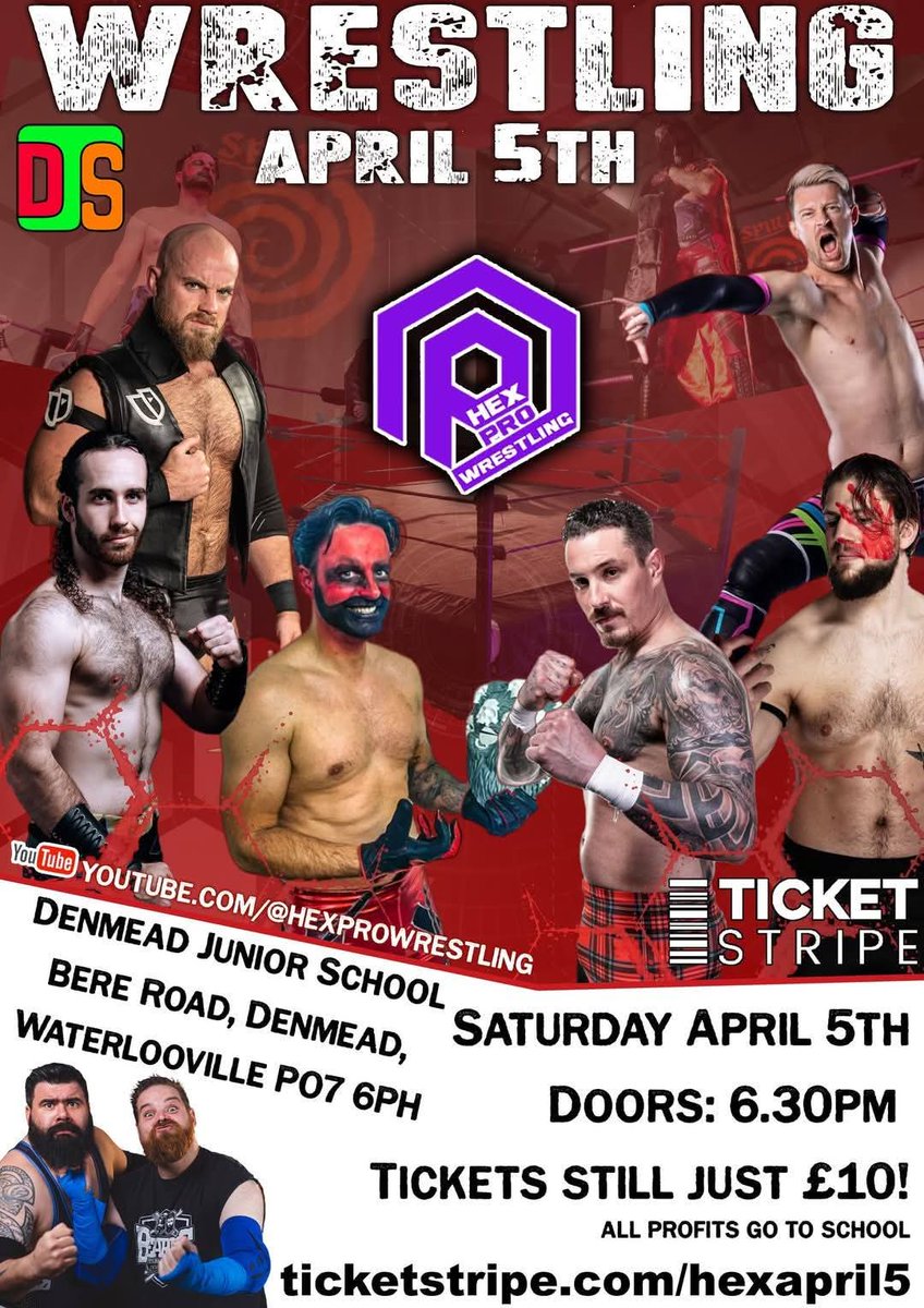 It's show day! We are looking forward to a SOLD OUT night of exciting wrestling and entertainment!
