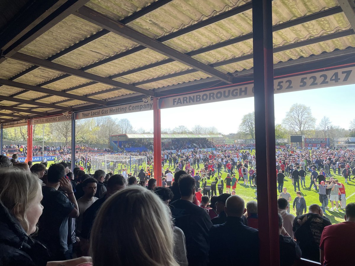 What a result for the ⁦<a href="/OfficialShots/">Aldershot Town FC</a>⁩ ! See you at Wembley.