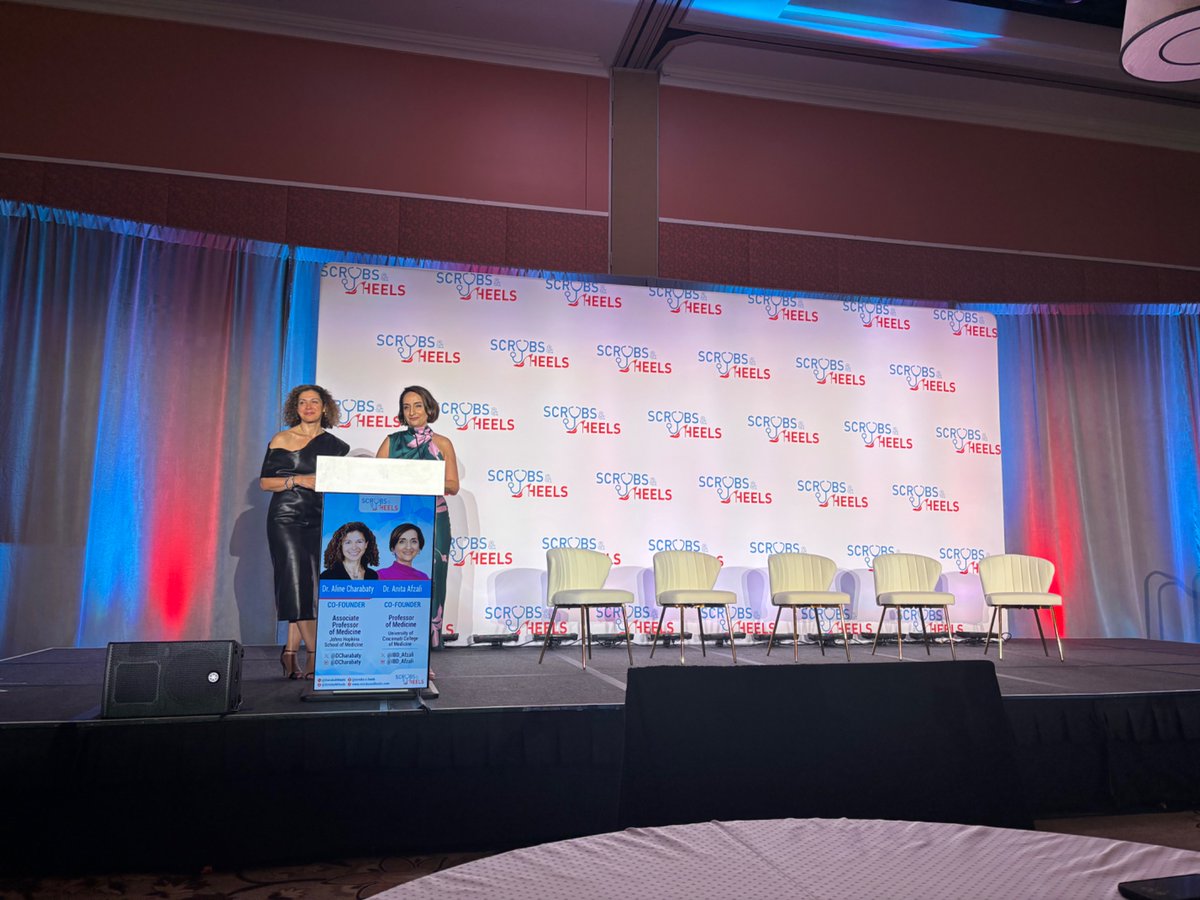 Patrick Young (@peyoungmd) on Twitter photo #ScrubsNHeels25 is underway!
👉🏻Content
👉🏻Camaraderie
👉🏻Connections
“It’s not just a meeting, it’s a movement”- <a href="/IBD_Afzali/">Anita Afzali MD, MPH, MHCM, FACG, AGAF</a>
<a href="/DCharabaty/">Aline Charabaty, MD, FACG, AGAF</a>
<a href="/ScrubsNHeels/">Scrubs & Heels</a> #ScrubsNHeels25 is underway!
👉🏻Content
👉🏻Camaraderie
👉🏻Connections
“It’s not just a meeting, it’s a movement”- <a href="/IBD_Afzali/">Anita Afzali MD, MPH, MHCM, FACG, AGAF</a>
<a href="/DCharabaty/">Aline Charabaty, MD, FACG, AGAF</a>
<a href="/ScrubsNHeels/">Scrubs & Heels</a>