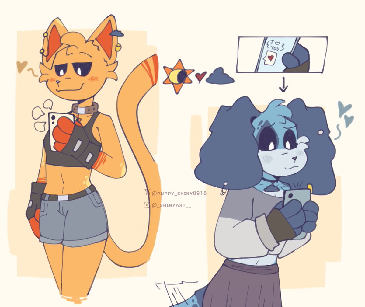 Puppy_Shiny0916's tweet image. 💬💕

#frowningcritters #catfeine x #dogpressed #PoppyPlaytimefanart #SmilingCritters