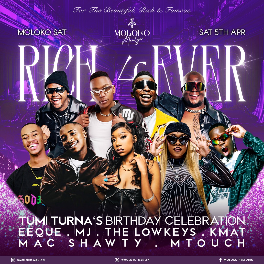Lastnight was a Turn up,today let's take it to the top with #Rich4eversat holding it down <a href="/Moloko_Menlyn/">Moloko Menlyn</a> Areyeee