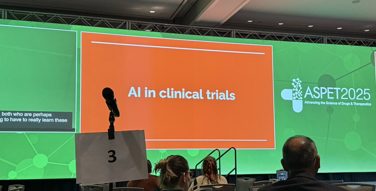 CarolinaRestini's tweet photo. Pharmacology &amp; AI let’s take informed decisions based on evidence #ASPET-DPE @ASPET @MSUPhmTox @MSU_Osteopathic #FIRE-Foundry https://t.co/1RRPe7jubX