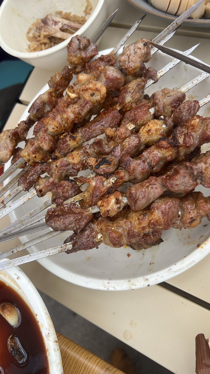 今天是自主烧烤