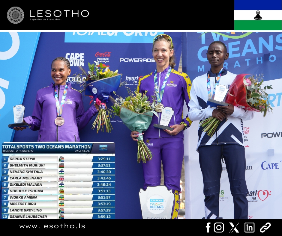 Lesotho.ls (@lesothols) on Twitter photo ๐๐๐ฌ๐จ๐ญ๐ก๐จ'๐ฌ ๐จ๐ฐ๐ง ๐๐๐ก๐๐ง๐ ๐๐ก๐๐ญ๐๐ฅ๐ ๐ฌ๐ก๐ข๐ง๐๐ฌ ๐๐ญ ๐๐ฐ๐จ ๐จ๐๐๐๐ง๐ฌ ๐๐๐ซ๐๐ญ๐ก๐จ๐ง ๐๐๐๐ ๐ฑ๐ธโจ
Congratulations to Neheng Khatala for securing an inspiring 3rd place at the ๐๐๐๐ ๐๐ฐ๐จ ๐๐๐๐๐ง๐ฌ. Youโve made the nation proud
#ExperienceElevation ๐๐๐ฌ๐จ๐ญ๐ก๐จ'๐ฌ ๐จ๐ฐ๐ง ๐๐๐ก๐๐ง๐ ๐๐ก๐๐ญ๐๐ฅ๐ ๐ฌ๐ก๐ข๐ง๐๐ฌ ๐๐ญ ๐๐ฐ๐จ ๐จ๐๐๐๐ง๐ฌ ๐๐๐ซ๐๐ญ๐ก๐จ๐ง ๐๐๐๐ ๐ฑ๐ธโจ
Congratulations to Neheng Khatala for securing an inspiring 3rd place at the ๐๐๐๐ ๐๐ฐ๐จ ๐๐๐๐๐ง๐ฌ. Youโve made the nation proud
#ExperienceElevation