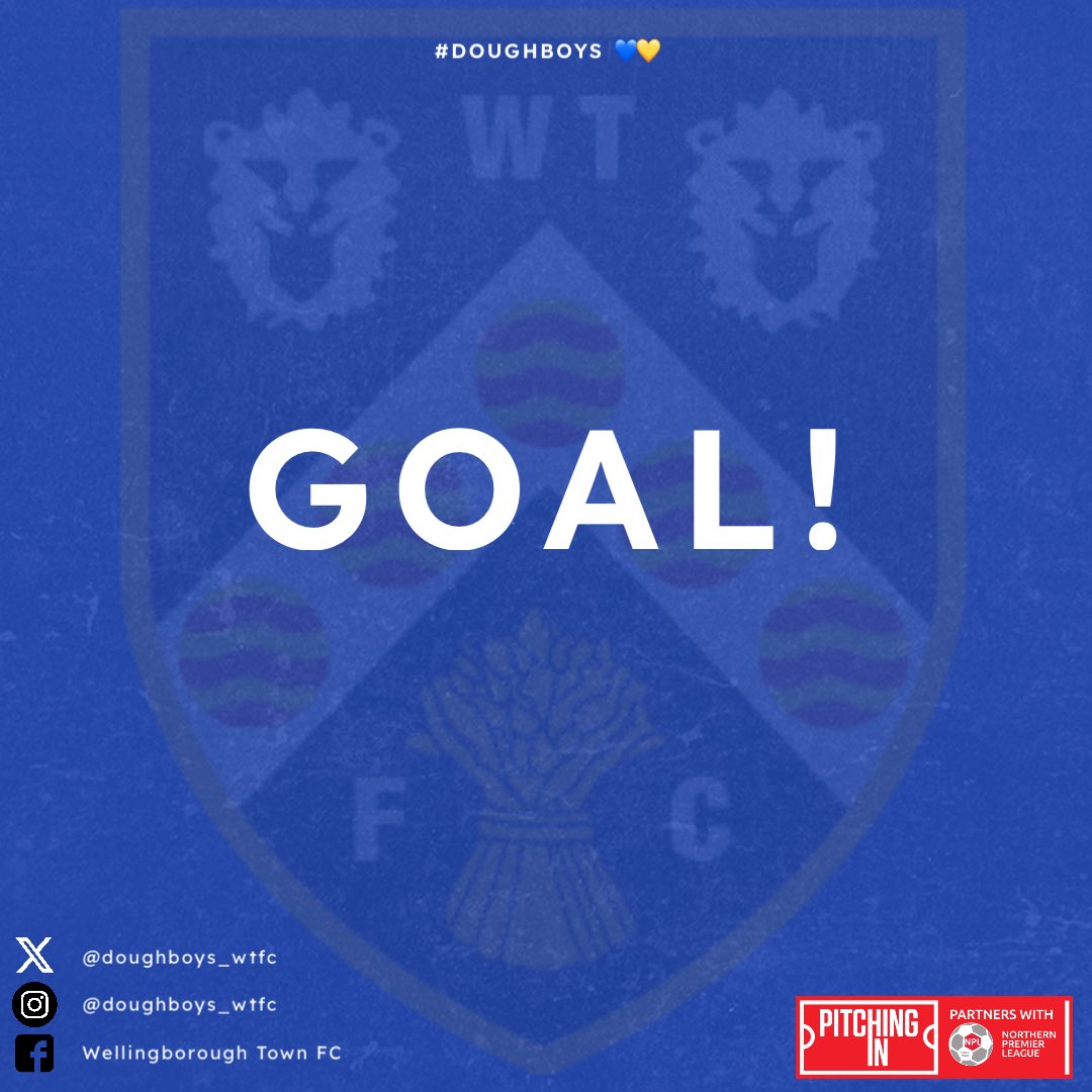 Wellingborough Town FC (@doughboys_wtfc) on Twitter photo GOOOOAAAALLLL!!!!
<a href="/granthamtownfc/">Grantham Town FC</a> 1-3 Doughboys
No. 7 - Danny Draper (Pen)
89โ
<a href="/NorthernPremLge/">The Pitching In Northern Premier League</a>
#Doughboys๐๐ GOOOOAAAALLLL!!!!
<a href="/granthamtownfc/">Grantham Town FC</a> 1-3 Doughboys
No. 7 - Danny Draper (Pen)
89โ
<a href="/NorthernPremLge/">The Pitching In Northern Premier League</a>
#Doughboys๐๐