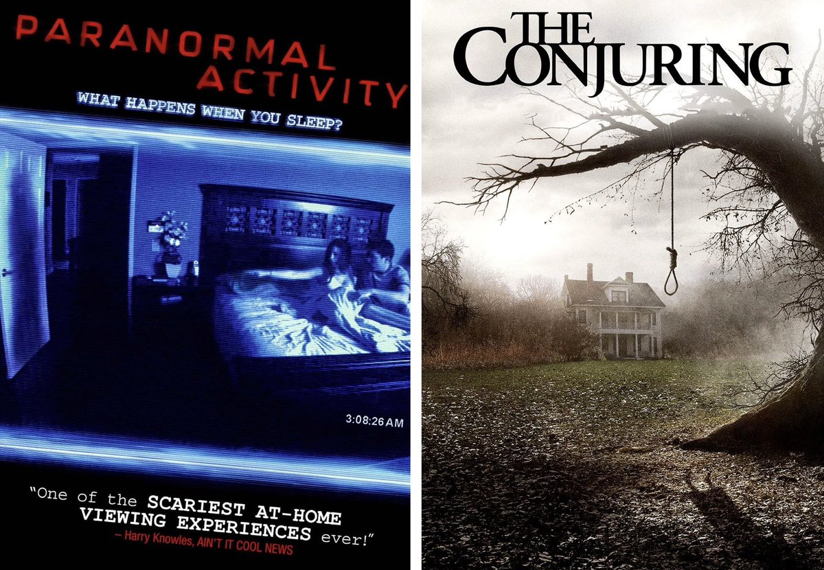 ashtancx4's tweet photo. would you rather live in the paranormal activity house or the conjuring house? https://t.co/cR3JfVvs4S