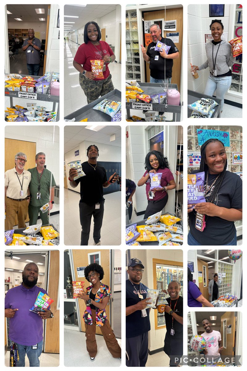 One thing about my principal—she can read a room! March is LONG, but <a href="/bhardnett12/">Brandi Hardnett</a> hit us with surprise #1, sending the staff poppin’ into Spring Break &amp; thanking us for being “DoubleGood” to our students. <a href="/LuellaHS_HCS/">Luella High School</a> <a href="/MichelleAhmad9/">Luella High School Athletics</a> <a href="/Twonmyree/">Edtwon Myree</a> <a href="/CoachMikalUwood/">Mikal Underwood, Ed. D.</a> <a href="/DariusFreeman84/">Darius Freeman, Ph.D.</a>