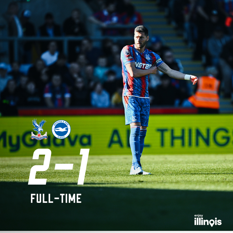 CPFC's tweet photo. Eagles. Superior. Again.

#CPFC // #CRYBHA