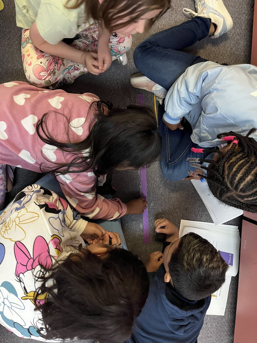 mlchenot's tweet image. We measured and measured and measured this week with nontraditional units! 1st grade is so important to build the mathematical understanding and foundation of each skill. They are ready to blast off! 🚀