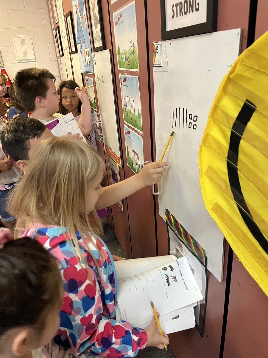 mlchenot's tweet image. We measured and measured and measured this week with nontraditional units! 1st grade is so important to build the mathematical understanding and foundation of each skill. They are ready to blast off! 🚀