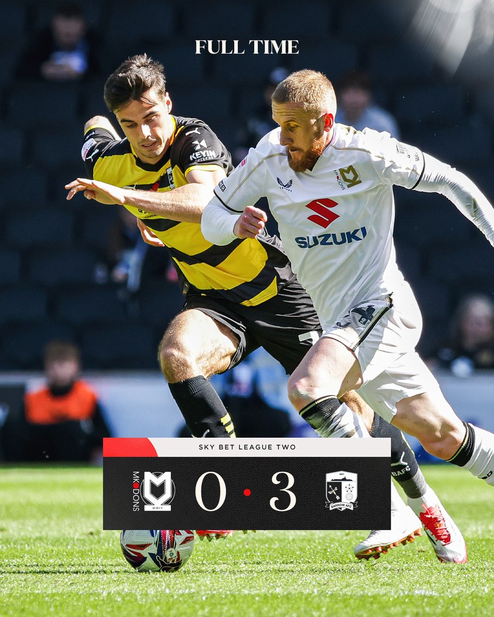 MKDonsFC's tweet image. Full-Time.