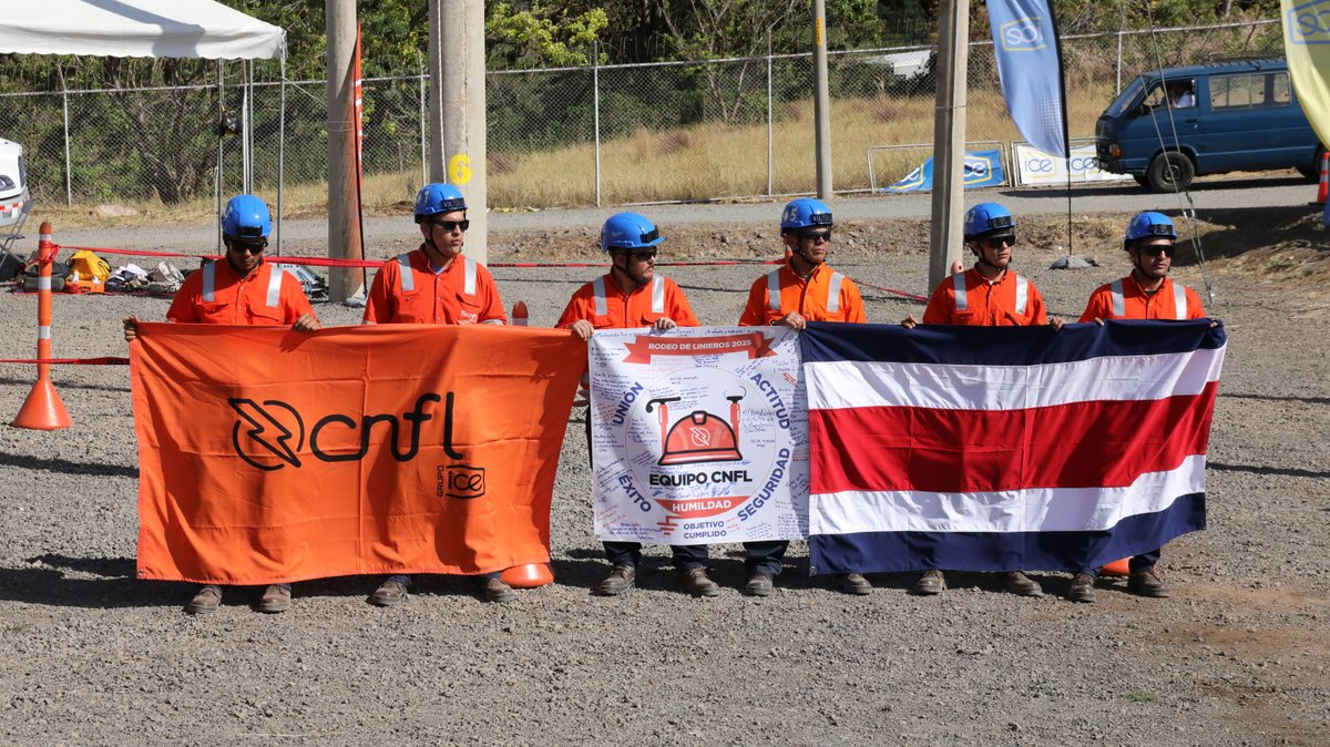 <a href="/CECACIER/">CECACIER</a> Este viernes, un equipo de nuestros técnicos y linieros compitió contra empresas distribuidoras de Centroamérica y el Caribe en este evento, realizado en el Plantel La Maravilla del Grupo ICE, en Alajuela, obteniendo el primer lugar.