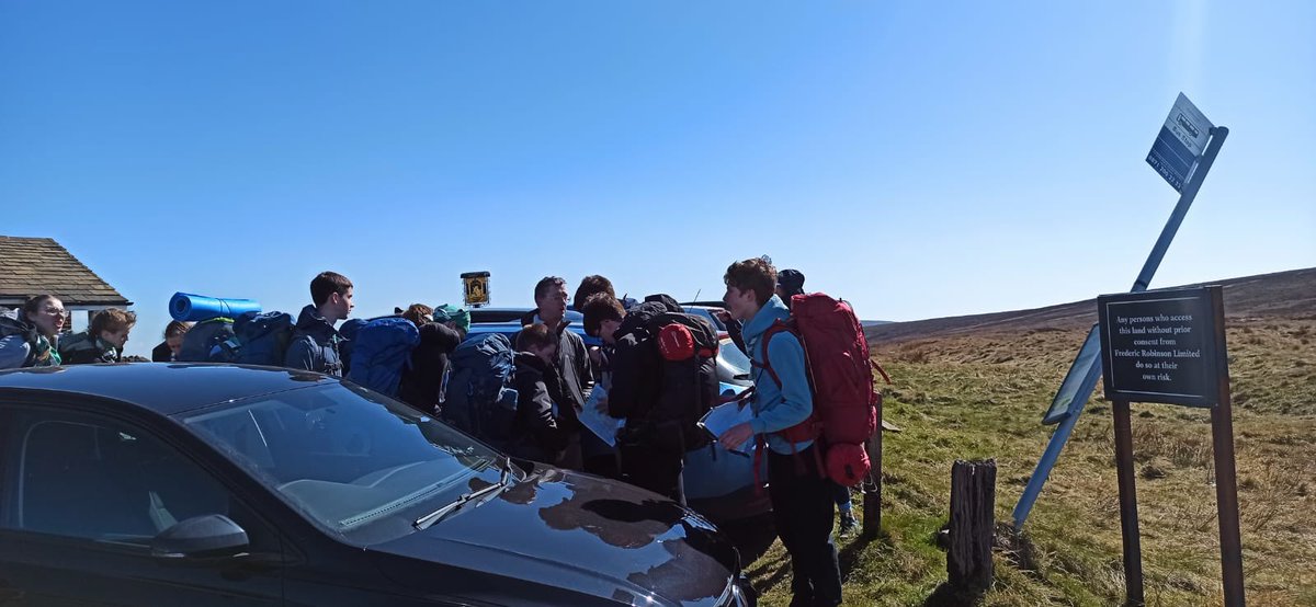 Setting off and first checkpoint