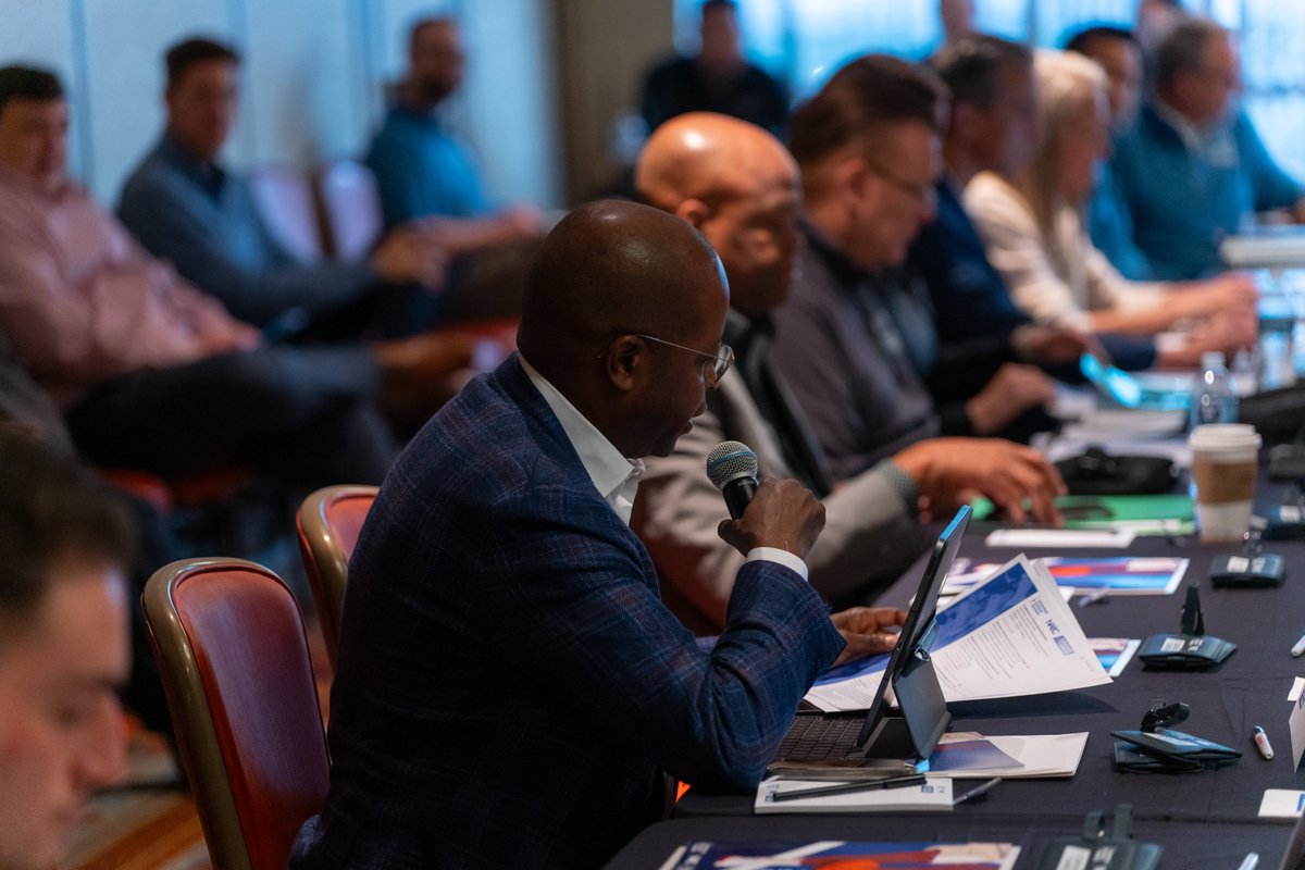 NABC (@nabc1927) on Twitter photo Developing strategies to support the mission to end cancer as we know it, for everyone.
The <a href="/CoachesvsCancer/">Coaches vs. Cancer</a> Council - featuring a diverse group of coaches, business executives and media members - gathered this morning at the NABC Convention. Developing strategies to support the mission to end cancer as we know it, for everyone.
The <a href="/CoachesvsCancer/">Coaches vs. Cancer</a> Council - featuring a diverse group of coaches, business executives and media members - gathered this morning at the NABC Convention.