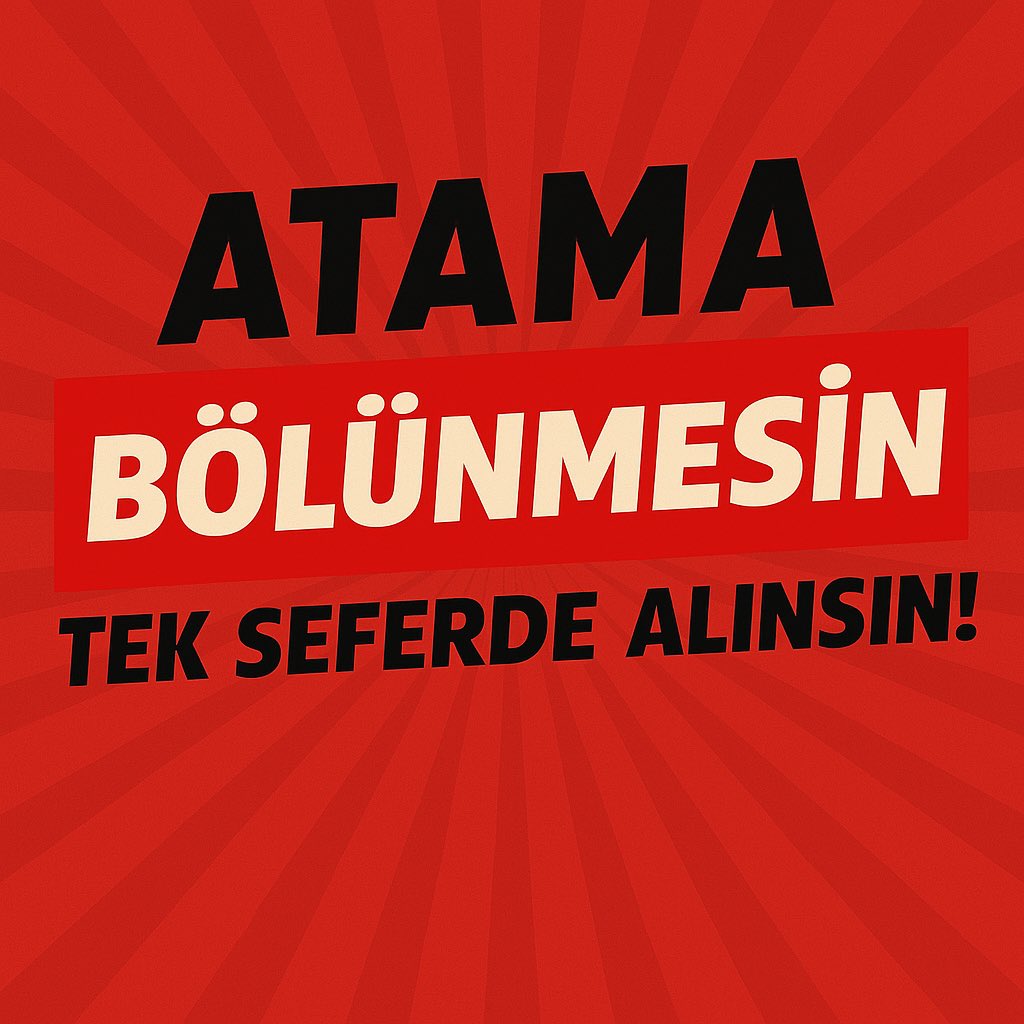 Tayfun Kaya (@tayfn_ky) on Twitter photo “ATAMA BÖLÜNMESİN TEK SEFERDE ALINSIN!” <a href="/drmemisoglu/">Prof. Dr. Kemal Memişoğlu</a> <a href="/saglikbakanligi/">T.C. Sağlık Bakanlığı</a> “ATAMA BÖLÜNMESİN TEK SEFERDE ALINSIN!” <a href="/drmemisoglu/">Prof. Dr. Kemal Memişoğlu</a> <a href="/saglikbakanligi/">T.C. Sağlık Bakanlığı</a>