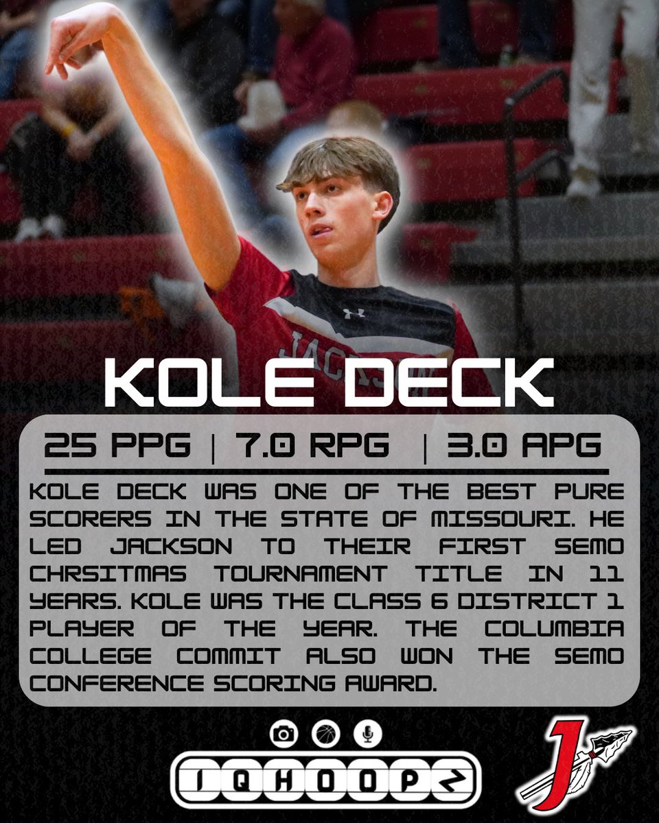 IQHoopz's tweet photo. Kole Deck- Jackson

@KoleDeck https://t.co/sJd49OB4SB