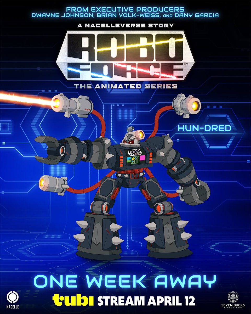 toysthatmadeus's tweet image. 🚨 RoboForce: The Animated Series premieres in ONE WEEK on @Tubi🚨
 
Get ready for an action-packed wild ride of second chances, epic redemption, and LOTS of lasers! Streaming free April 12 on #Tubi!
 @SevenBucksProd 
Learn More: tubitv.com/upcoming/robof…

#RoboForce
#LetsProceed
