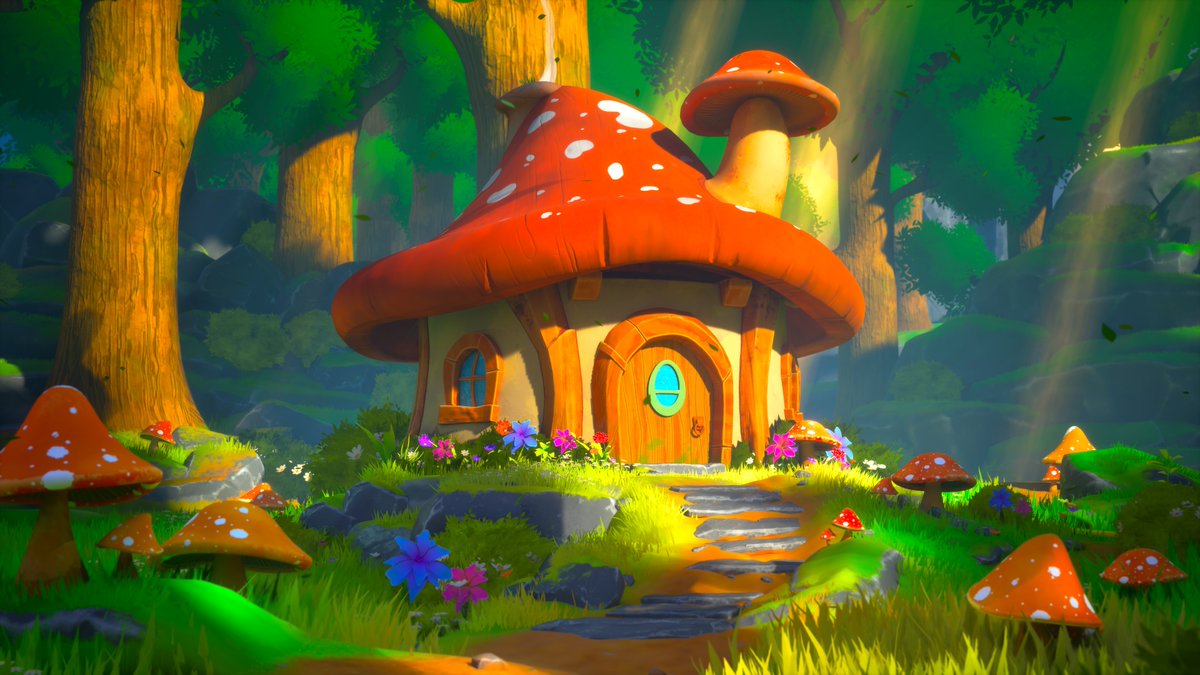 DatlaSasi's tweet photo. The Presence via @artstationhq https://t.co/wa8TYPcLRS

Excited to share my latest environment art piece — a vibrant, stylized 3D world built in Blender and Unreal Engine!  👀✨ #UnrealEngine #EnvironmentArt #StylizedArt #3DArt #Blender3D #SubstancePainter #UE5 https://t.co/oauOgIW5hd